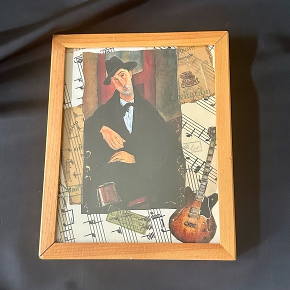 Man With Guitar by Claudette Castonguay - Picture 6 of 7